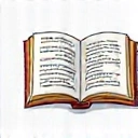 Icona stilizzata di un libro aperto che simboleggia la conoscenza e la ricerca scientifica.